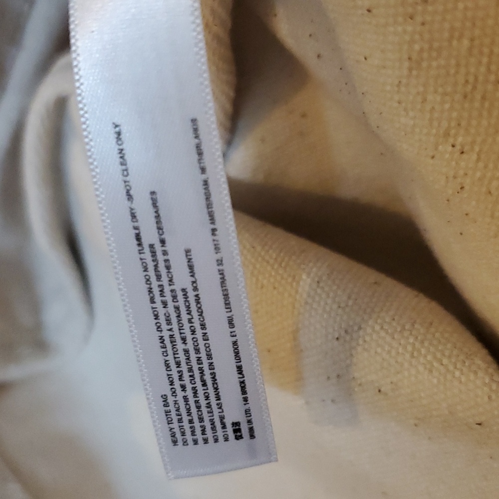 Free People Going Places Graphic Heart Canvas Tote NWOT - Picture 14 of 15